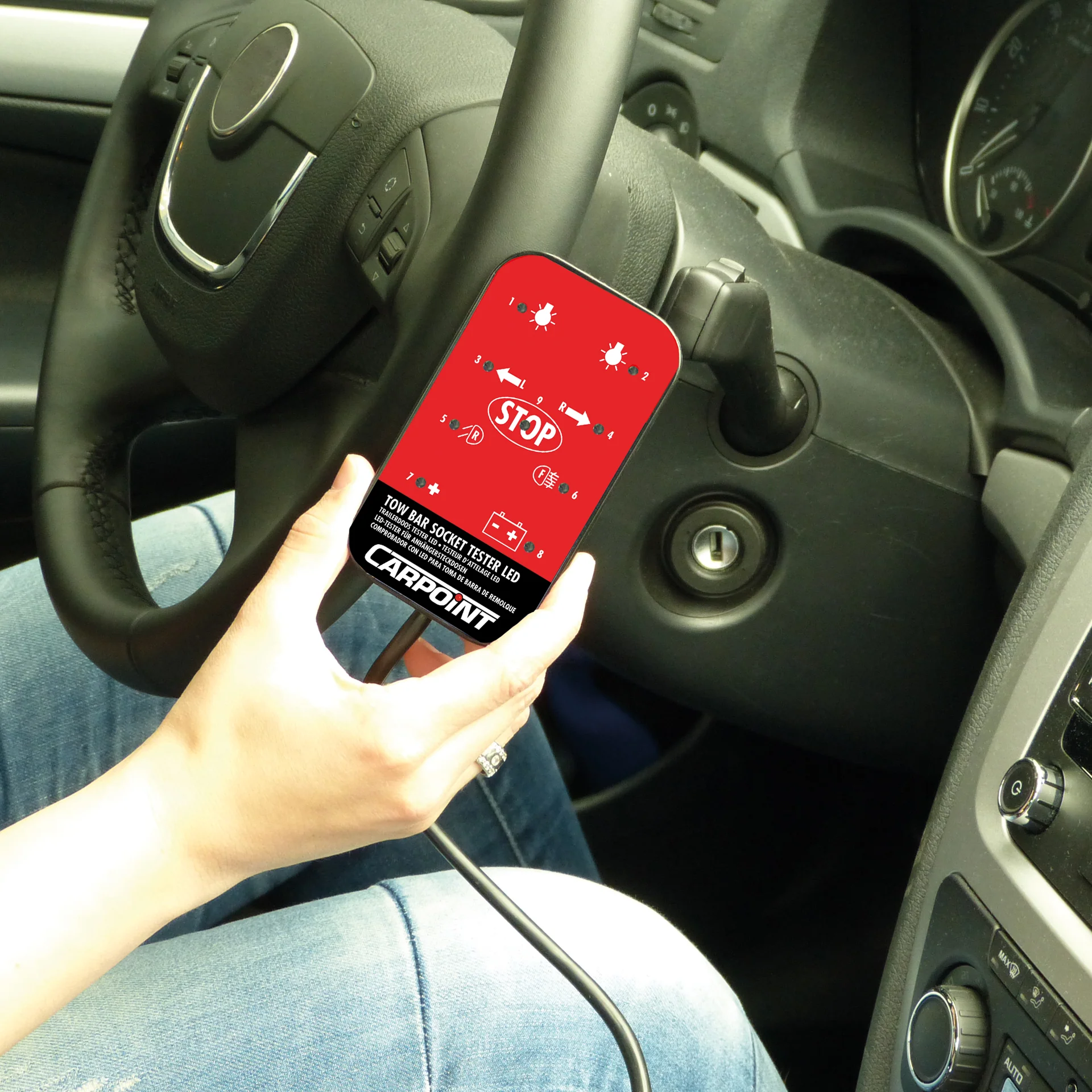 TESTEUR D'ATTELAGE 12V 7/13 BROCHES (COMPATIBLE CANBUS) – Image 2