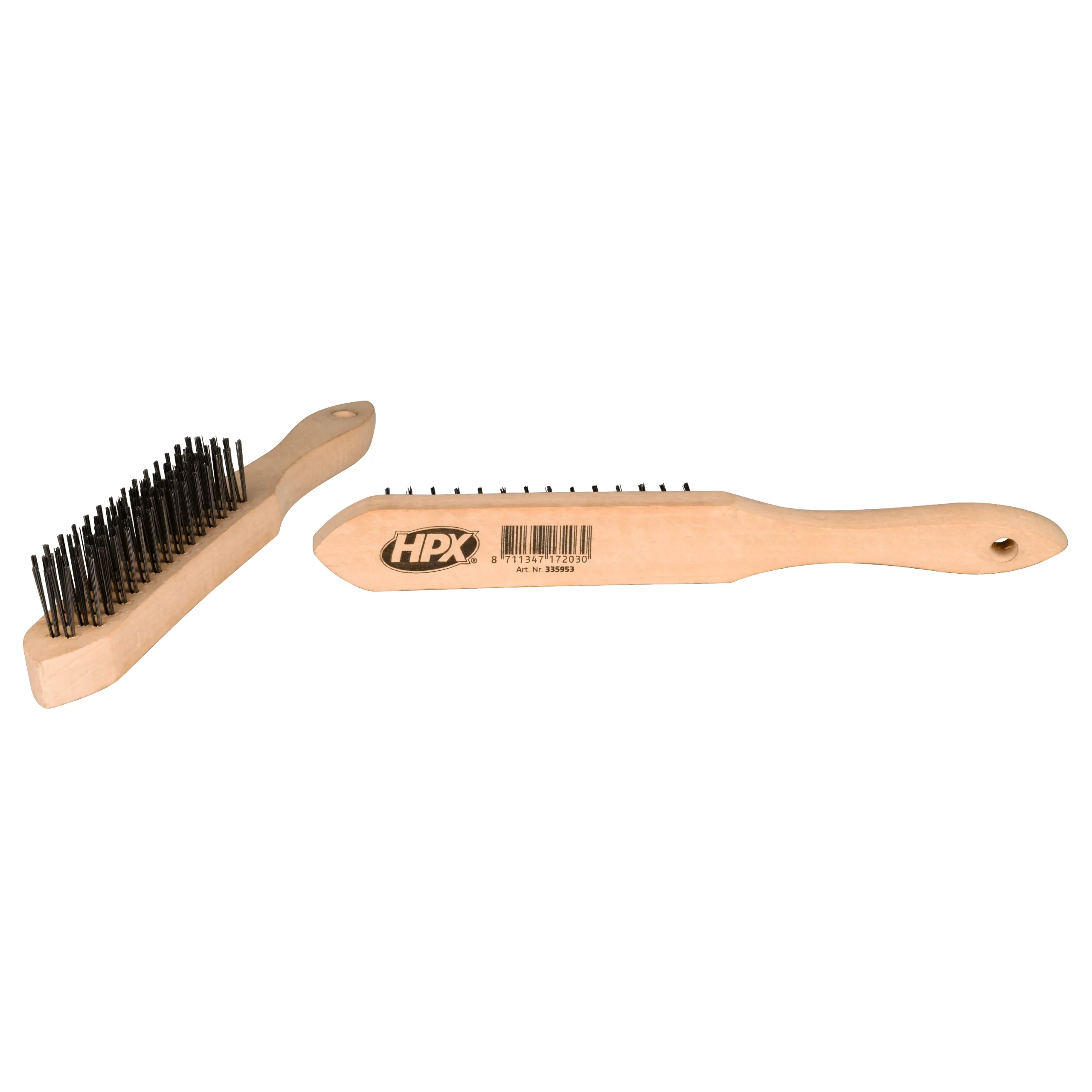 BROSSE DE DÉCAPAGE ACIER - BOIS HPX